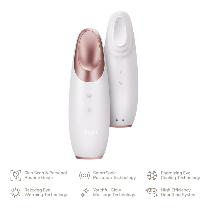GESKE | SmartAppGuided™ Warm & Cool Eye Energizer | 6 in 1 + GESKE Hydrating Serum | Set mit passend