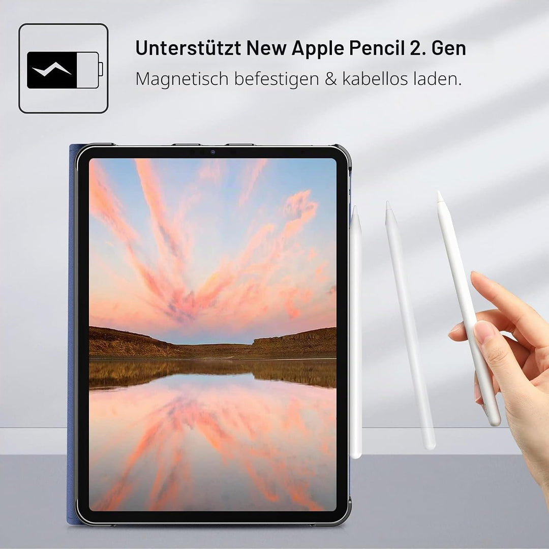 Fintie Hülle für iPad Pro 11 Zoll 4. Generation/ 3. Gen/ 2. Gen (Modell 2022/2021/2010), Multi-Winke