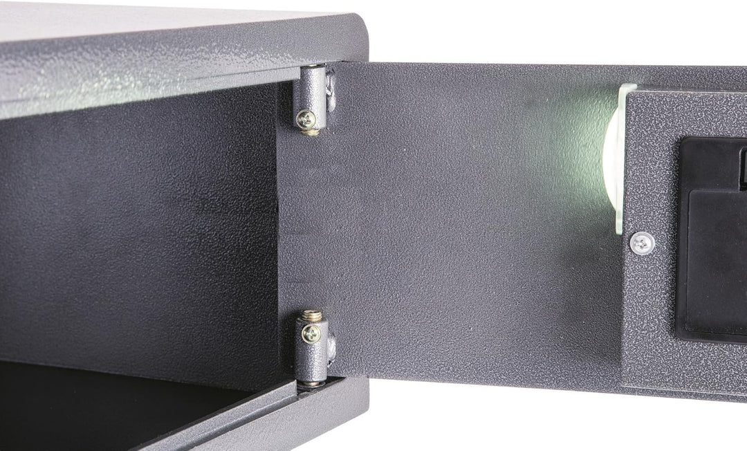 Phoenix SS0801E Vela Home & Office Safe Möbeltresor Kompaktsafe mit Elektronikschloss, HxBxT: 20 x 3