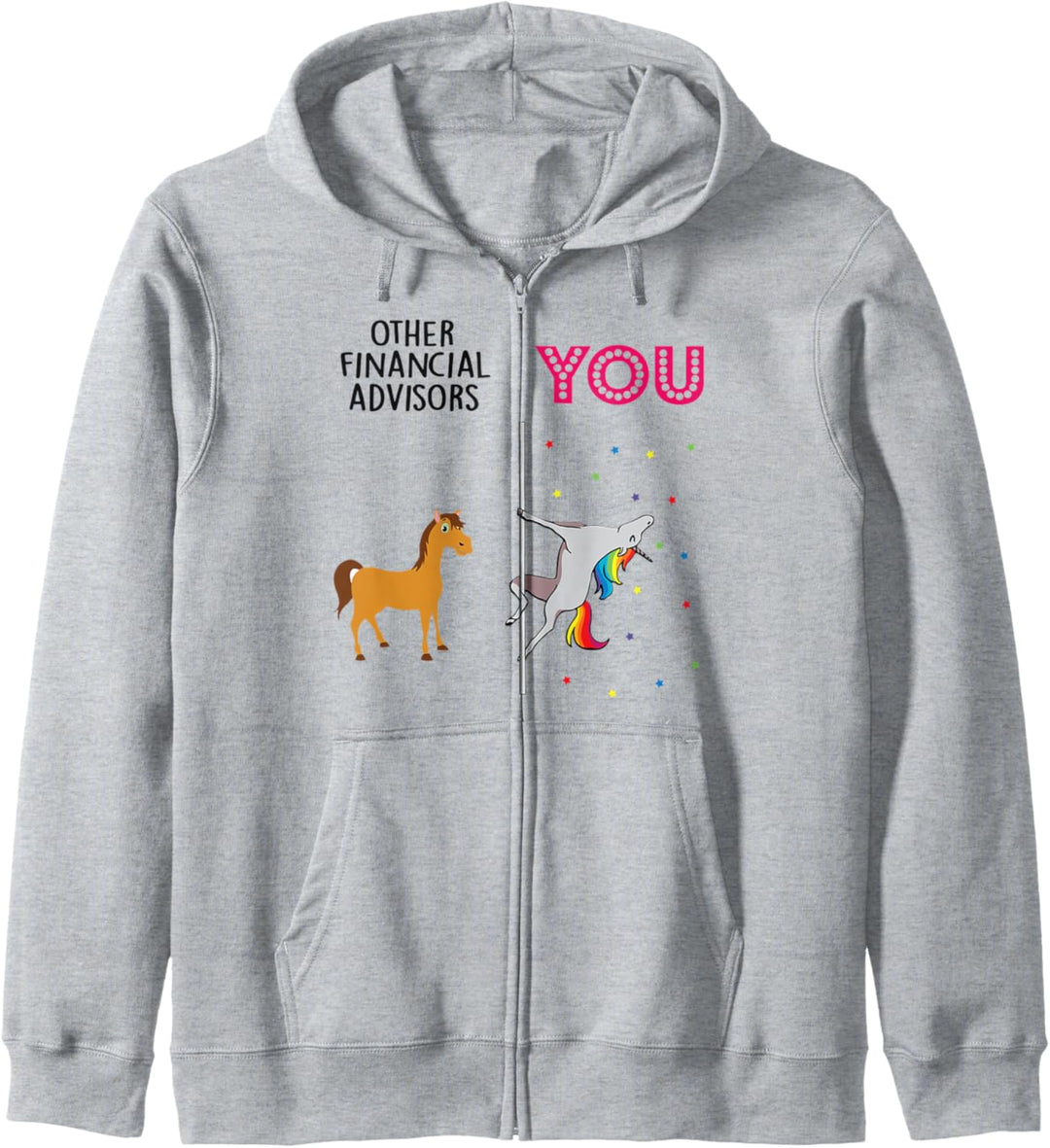 financial advisor Funny Unicorn Kapuzenjacke