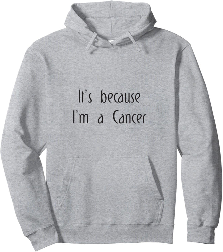 Krebs Sternzeichen-Geschenk Spruch Astrologie Lustig Fun Pullover Hoodie