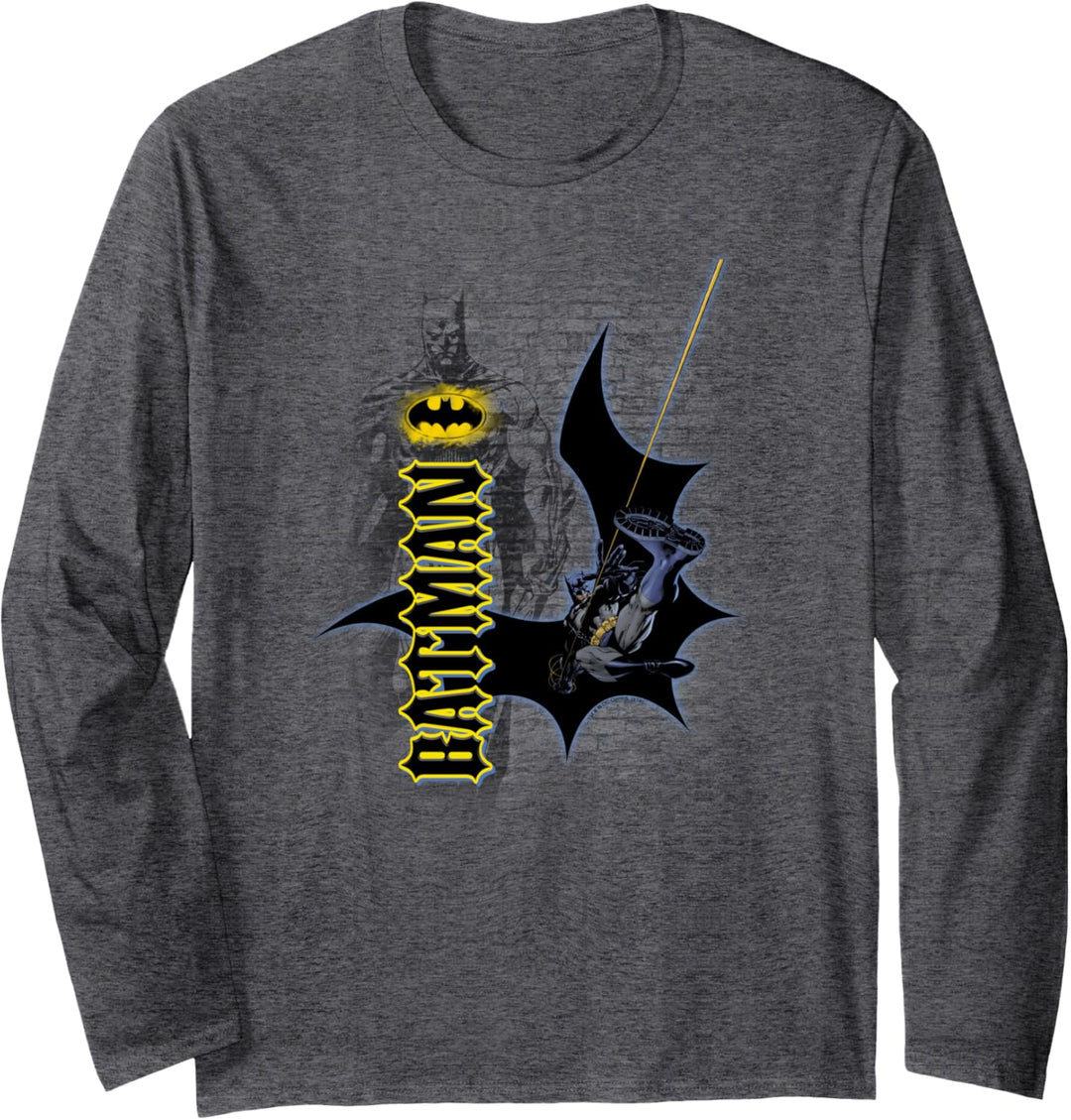 Batman Swing Into Action Langarmshirt