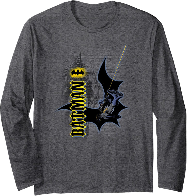 Batman Swing Into Action Langarmshirt