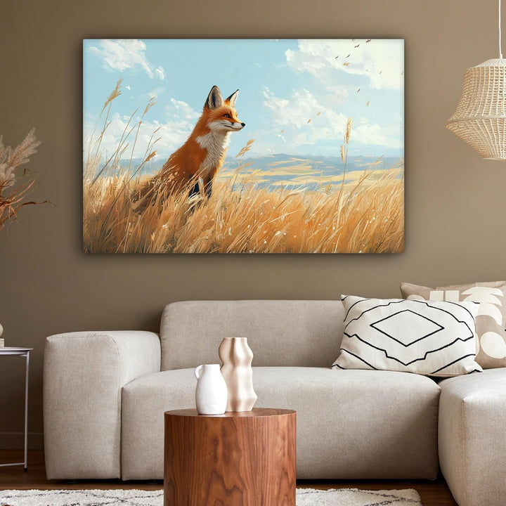 MuchoWow© Leinwandbild Gross 120x80 cm XXL Dekoration Wohnzimmer Bilder Pictures Wall Decoration Liv