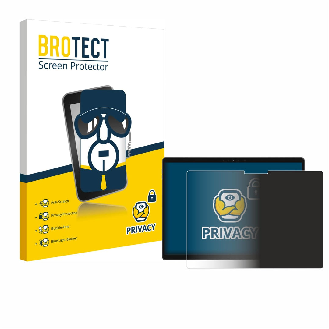 BROTECT Anti-Spy Blickschutzfolie für Dell Latitude 7320 Detachable Privacy Screen Protector [Displa