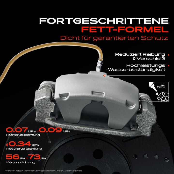 Frankberg 2x Bremssattel Bremszange Hinten Links Rechts Kompatibel mit Grand Cherokee I ZG ZJ 2.5L 4