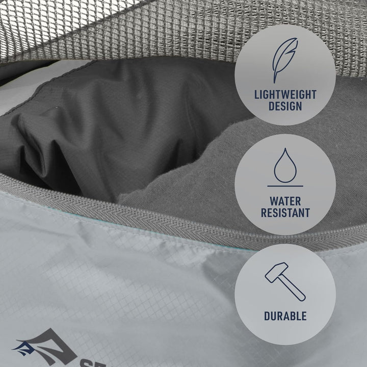 Sea To Summit Ultra-SIL Garment Mesh Bag Medium Grau - Robuste vielseitige Kleideraufbewahrung, Grös