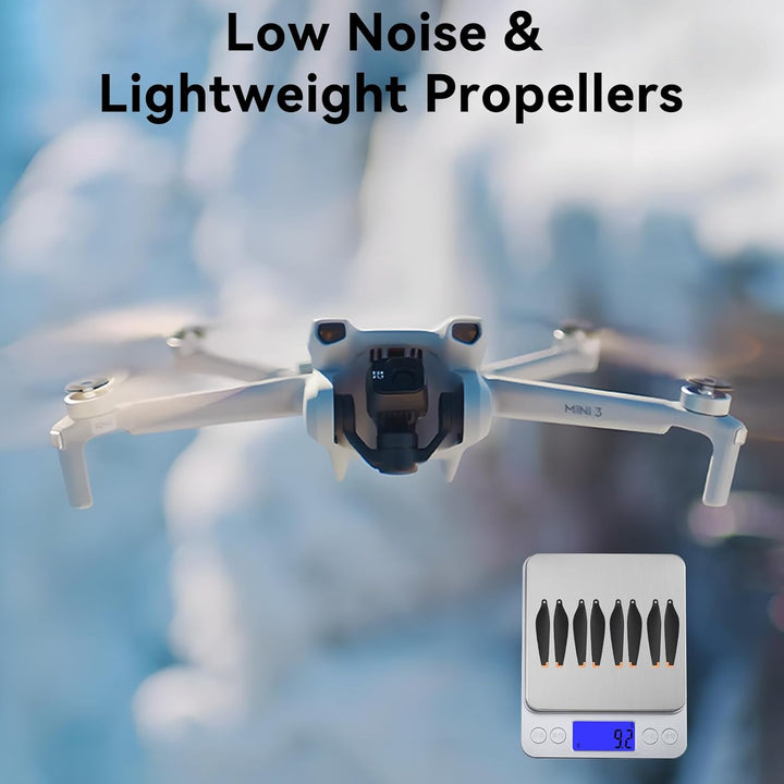 Mini 3 Pro Propeller – mit Blattschutz Propellerhalter Propeller Stabilisator Fahrwerk Beinen faltba