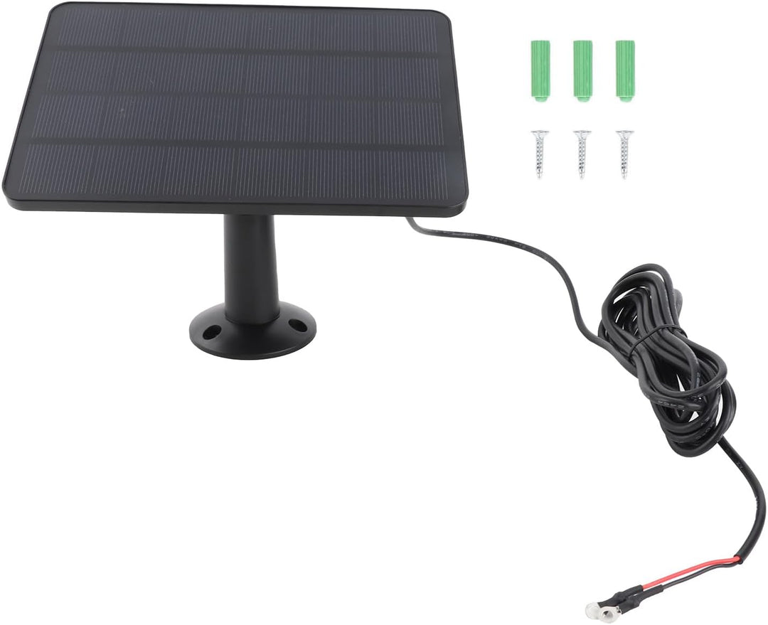 Solarpanel für Überwachungskamera, 10 W USB-Solarpanel für Kameras DC 5 V mit IP66 Wasserdicht, für