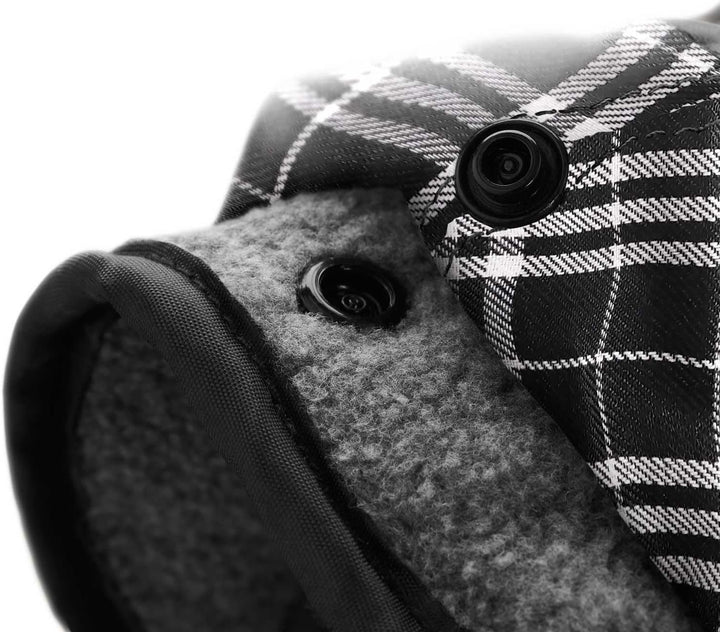 HUNTER UPPSALA Hundemantel, wasserabweisend, reflektierend, 25, schwarz schwarz 25, schwarz 25
