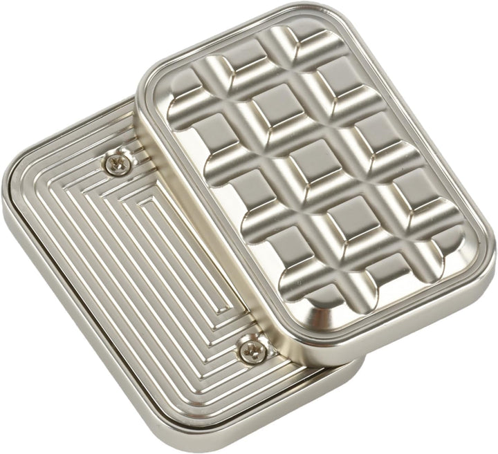 OBEST Fidget Slider Spielzeug Erwachsene, Slider Toys, Metall Fidget Slider Adults, EDC Dekompressio