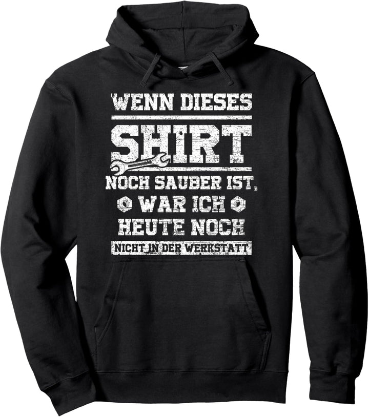 KFZ Mechaniker Sauber Werkstatt Tuning Auto Geschenk Pullover Hoodie