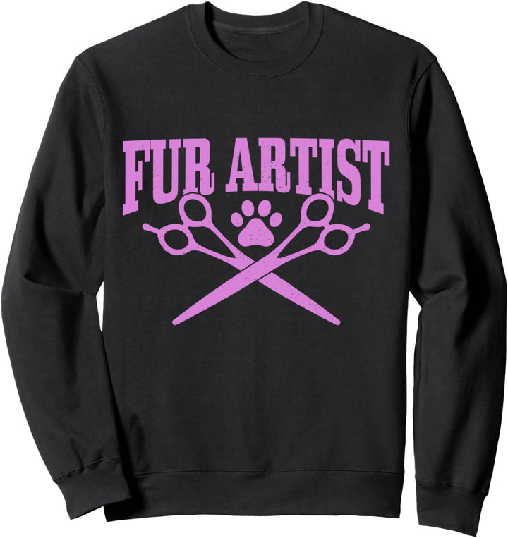 Hundefriseur Fur Artist Hund Friseur Sweatshirt