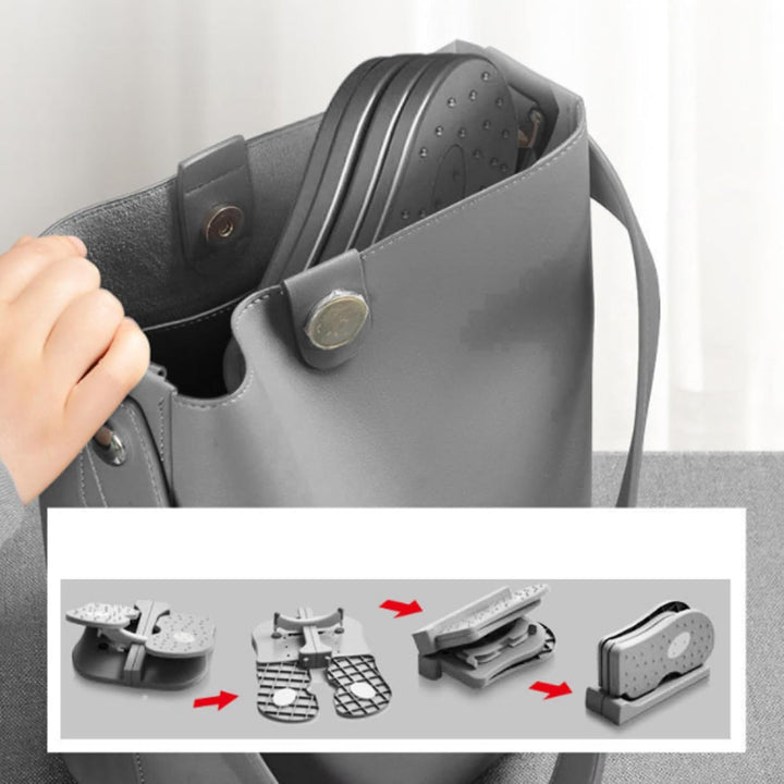 Ejoyous Mini Stepper, Kleiner Fuss-Stepper Trainingsgerät Unter-dem-Tisch-Bein-Trainer Tragbare -Mas