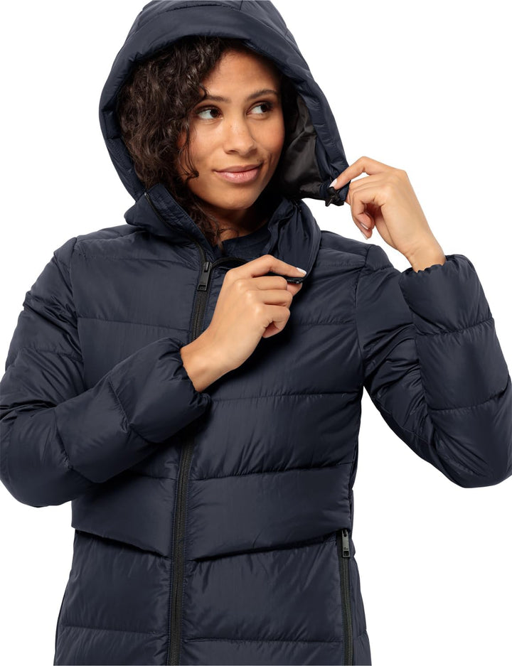 Jack Wolfskin Damen Lenauplatz Coat W Daunenmantel S night blue, S night blue