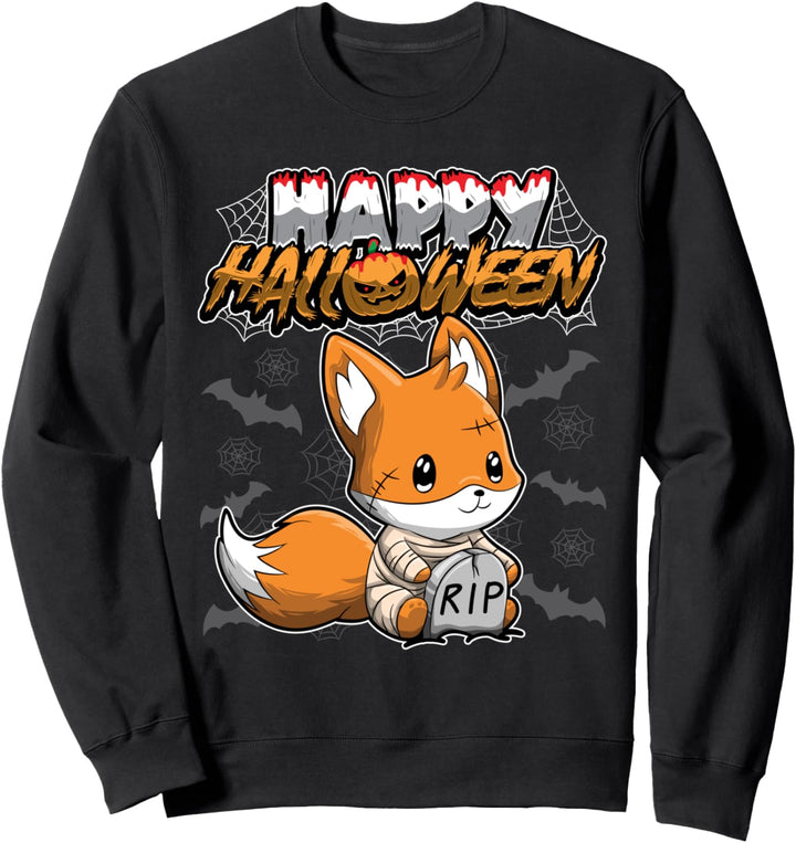 Happy Halloween - Verkleideter Fuchs - Halloween Kostüm Sweatshirt