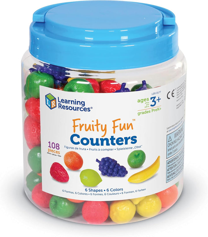 Learning Resources Fruity FunTM Spielfiguren, 108-teilig
