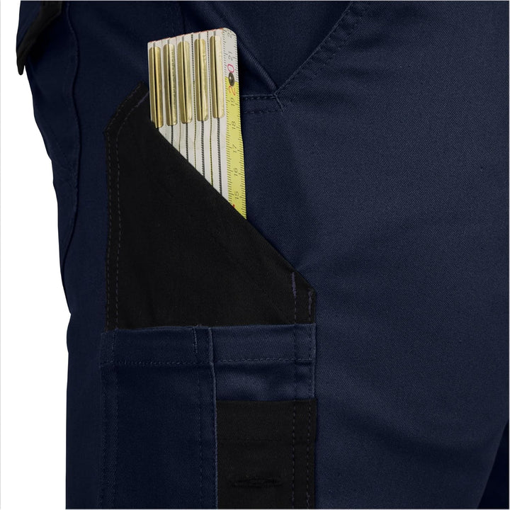 Leibwächter Kurzehose Short FLEXK Flex Line Kornblau-schwarz 48 Blau, 48 Blau
