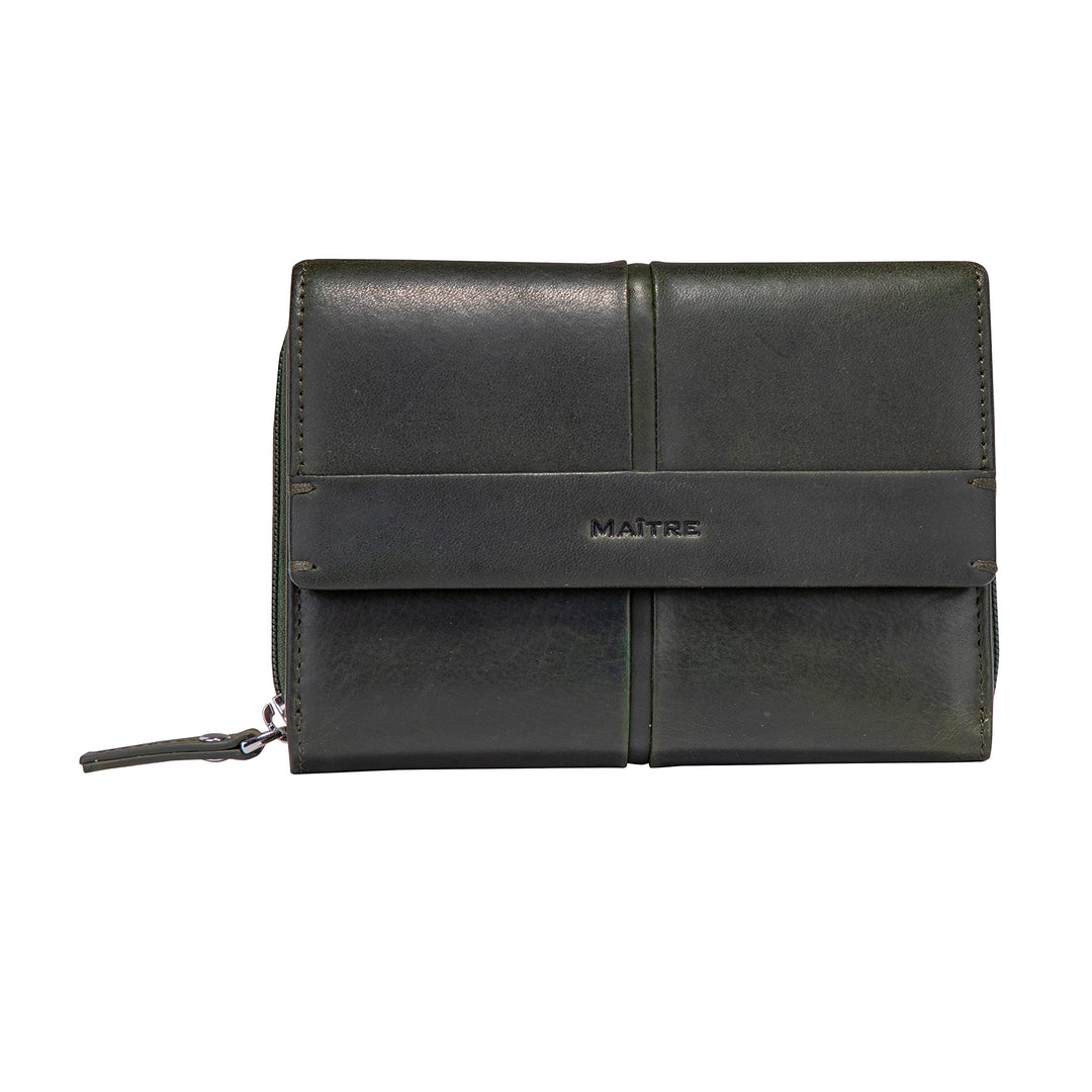 Maitre - Birkenfeld Dalene Purse SH8F Grün 12X10 Farbe:grün / Material:textile,leather, 12X10 Farbe: