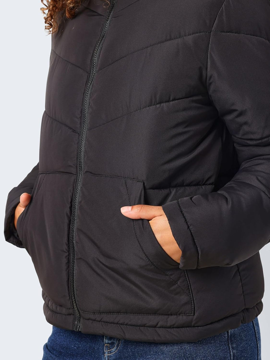 Noisy may Damen Nmdalcon L/S Jacket Bg Noos Jacke M Schwarz, M Schwarz