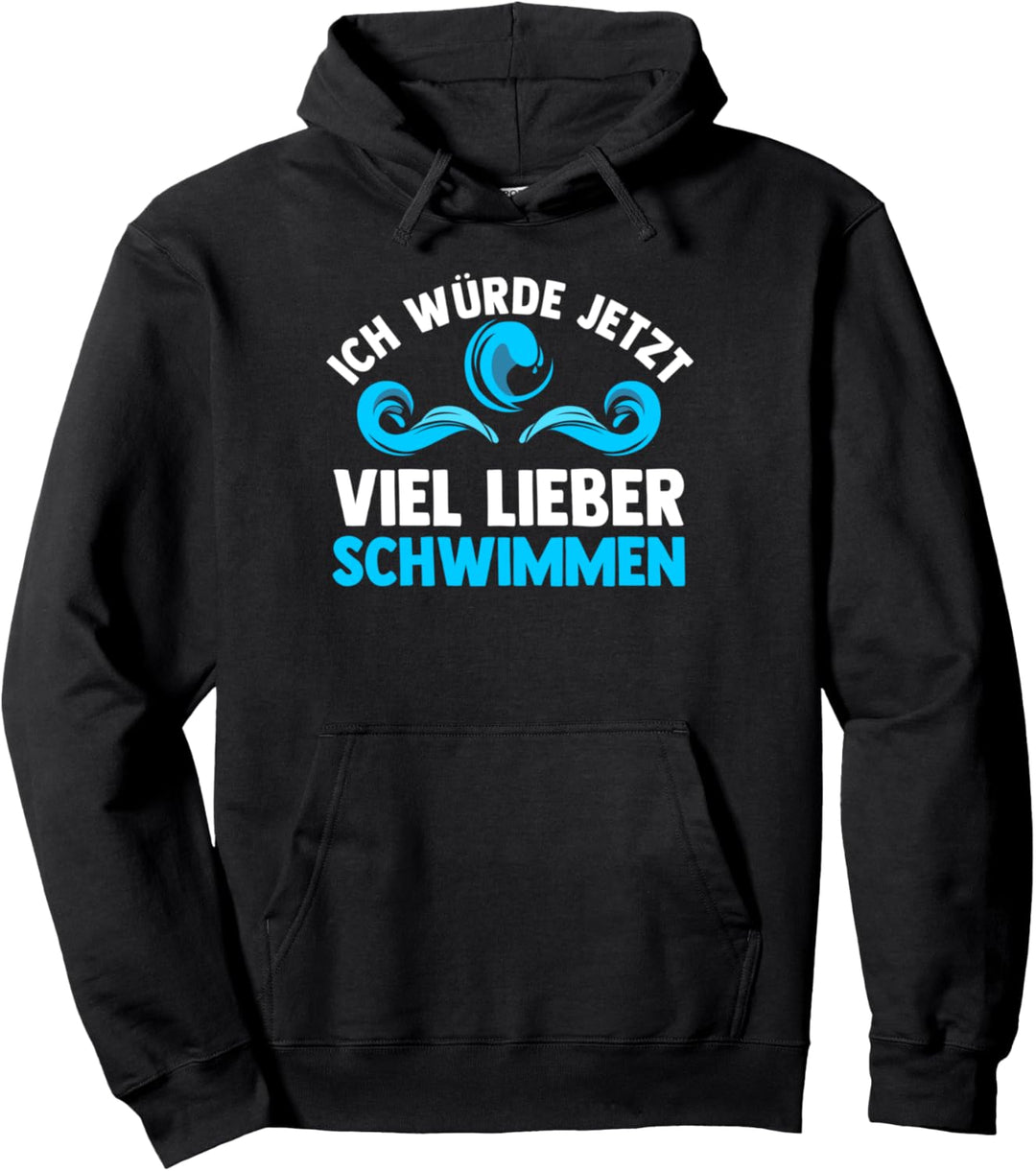 Schwimmer Schwimmen Pullover Hoodie