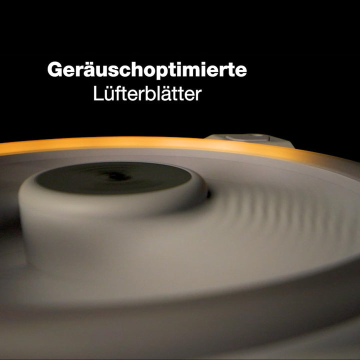 be quiet! Light Wings White 120mm PWM high-speed Triple Pack Gehäuselüfter, weiss, 3er Pack, BL101