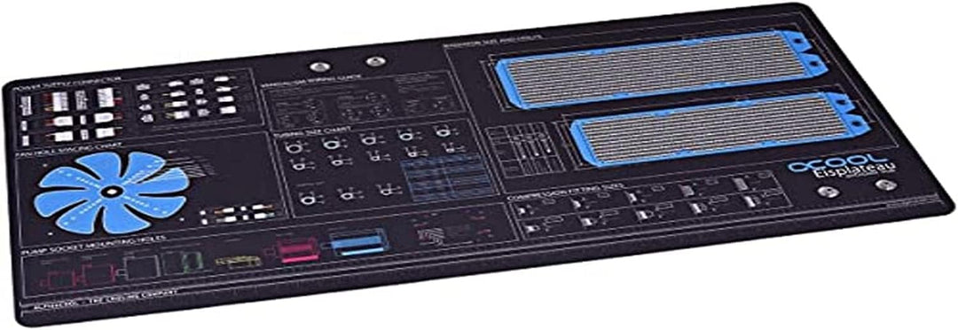 Alphacool 90334 Eisplateau Anti-Statik Arbeits- und Montagematte 120x60cm Wasserkühlung Zubehör