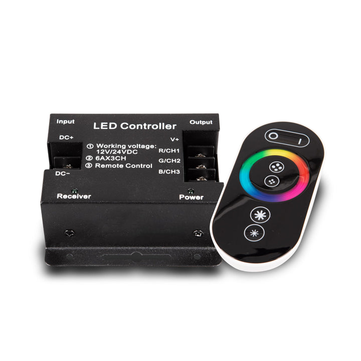 Mextronic LED-RGB-Controller (Funk) Inkl. Touch-Fernbedienung