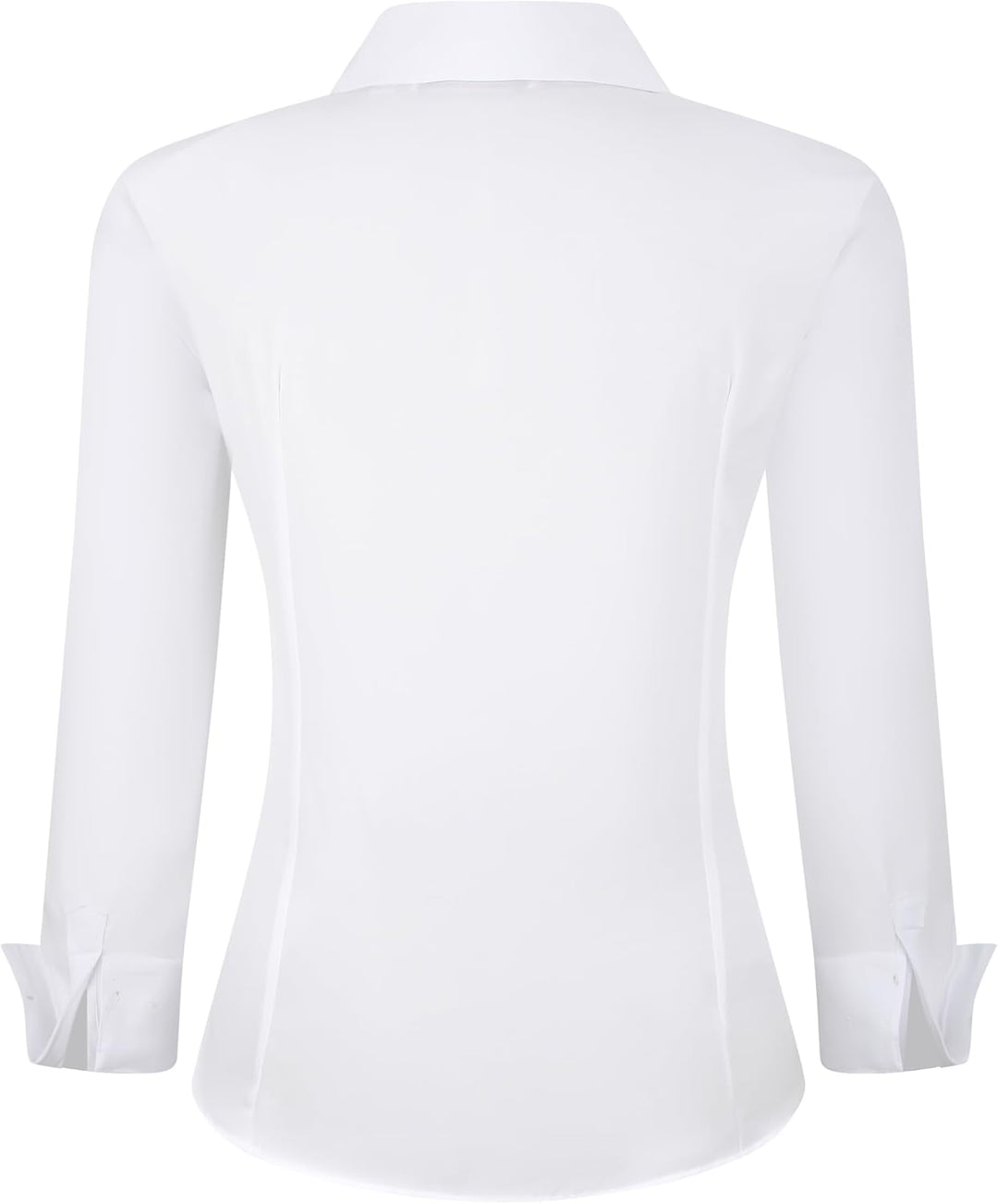 Alex Vando Bluse Damen Langarm Hemd Damen Stretch – Business Button Down Shirts, Bügelfrei Arbeitshe