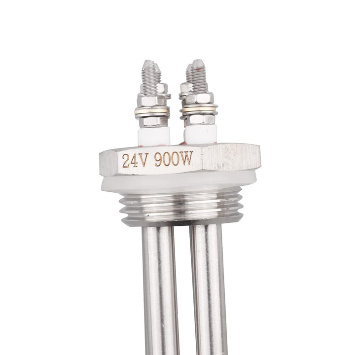 AIICIOO Heizelement Edelstahl 1 Zoll 2U 24V 900W, 24V 900W