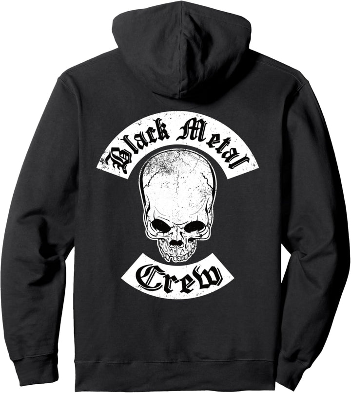 Black Metal Crew I Black Metal Pullover Hoodie