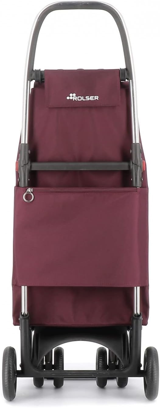 Klappbarer Einkaufstrolley Rolser I-Max MF 4 Räder (2 drehbare) - Burdeos, Burdeos