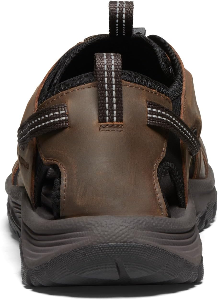 KEEN Unisex Men's-Targhee 3 Closed Toe Hiking Sport-Sandalen, Bison Mulch