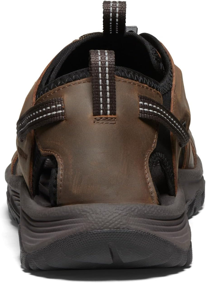 KEEN Unisex Men's-Targhee 3 Closed Toe Hiking Sport-Sandalen, Bison Mulch