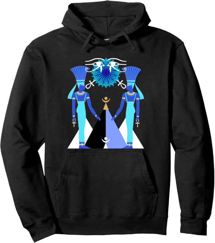 Alte ägyptische Göttin Anuket Pullover Hoodie