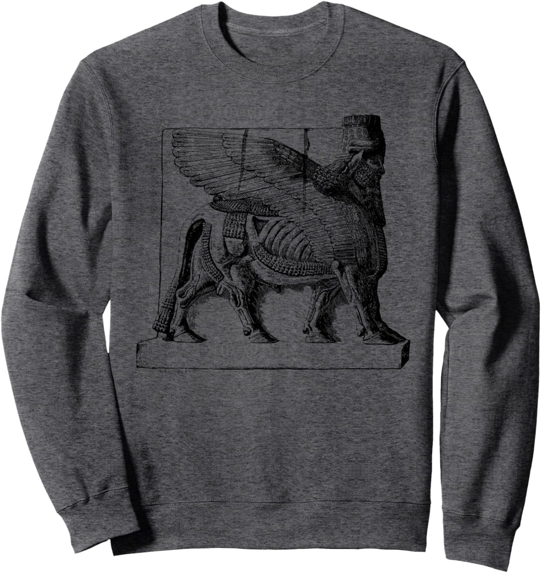 Uralte Annunaki-Wächter-Statue, Sweatshirt