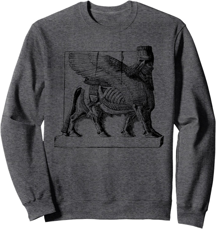 Uralte Annunaki-Wächter-Statue, Sweatshirt