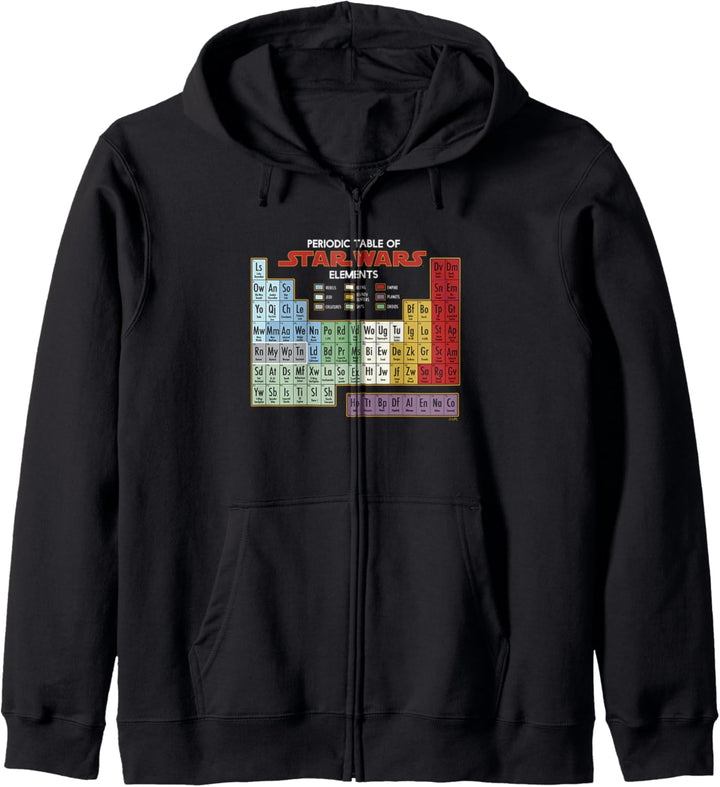 Star Wars Periodic Table of Elements Kapuzenjacke