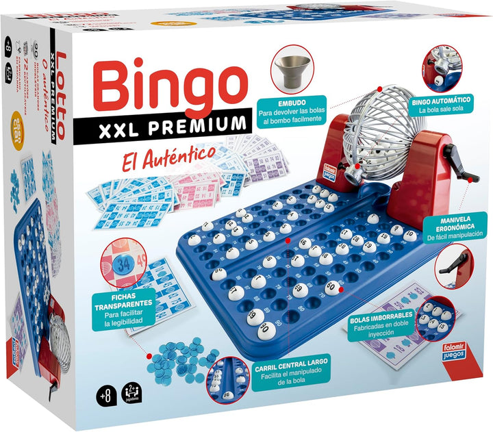 FALOMIR - Bingo XXL Tischset, Mehrfarbig, Einheitsgrösse (23030)