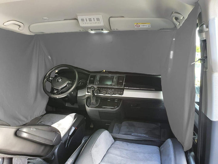 BREMER SITZBEZÜGE Blackout Frontscheibe Gardinen kompatibel mit Opel Vivaro A ab 2001-2014 Sonnensch