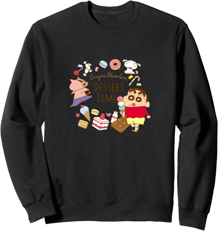 Crayon Shin-chan Shin-Chan und Eisdessertzeit Sweatshirt
