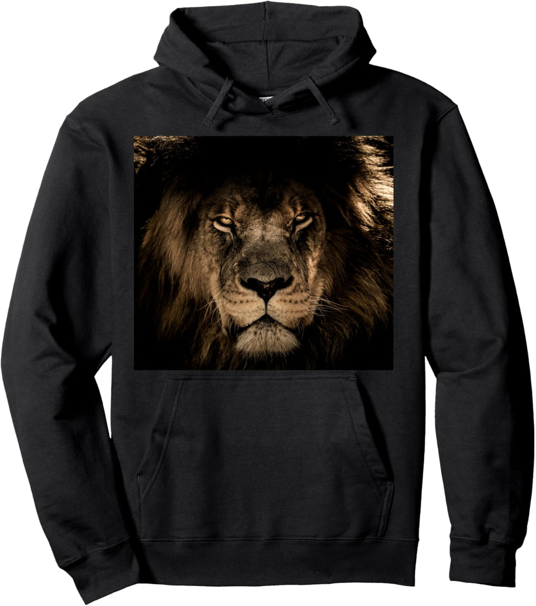 Löwe Tier Beast Geschenkidee Pullover Hoodie