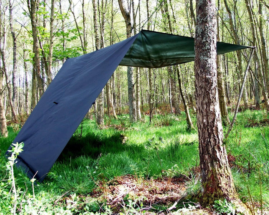 DD Tarp XL - Regendach Zelt Plane olivgrün