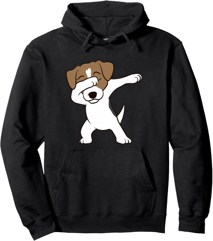 Dabbing Jack Russell Terrier Pullover Hoodie