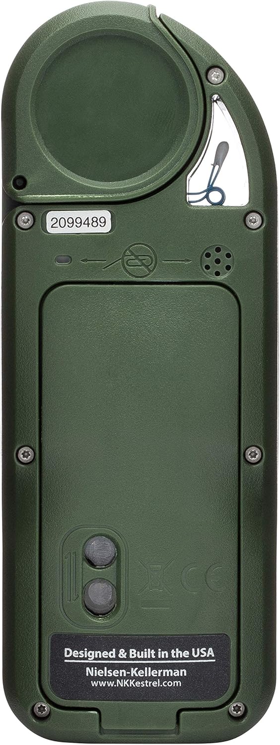 Kestrel Elite Wettermesser mit Ballistik und Bluetooth-Link LiNK Enabled Braunoliv