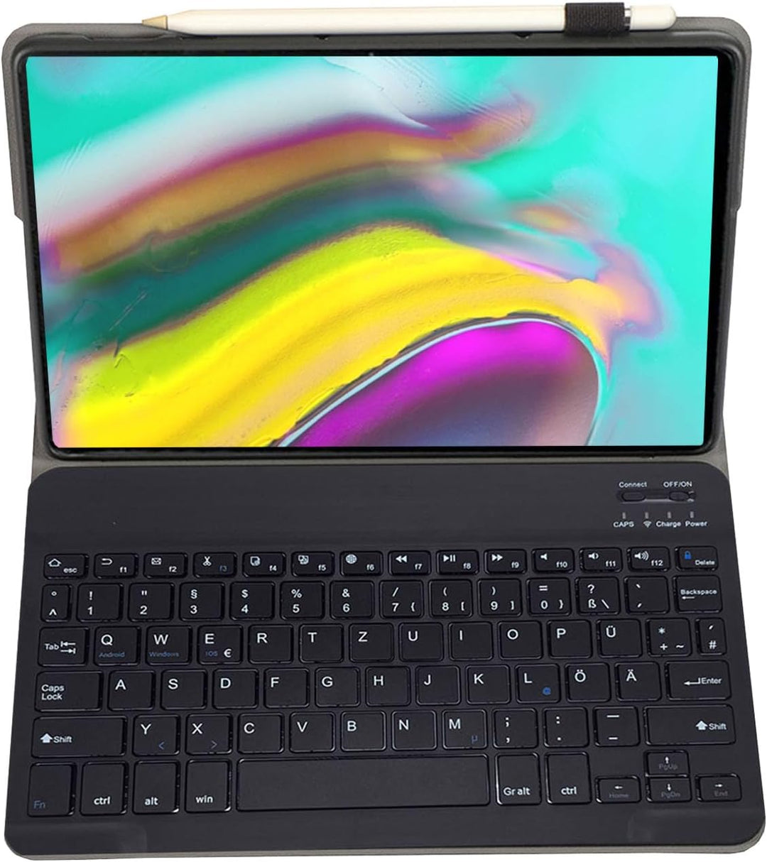 Tastatur Hülle für Samsung Galaxy Tab S5e 10,5" Hülle mit Tastatur Magnetische Abnehmbare Deutsches