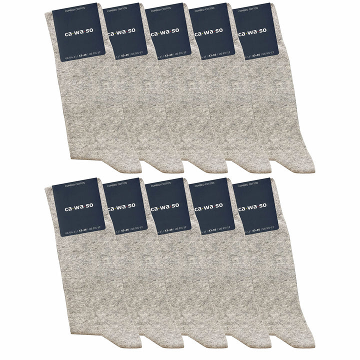 ca·wa·so Socken für Damen &amp; Herren im 10er-Set | Ohne drückende Naht | Bequemes &amp; weiches Material (