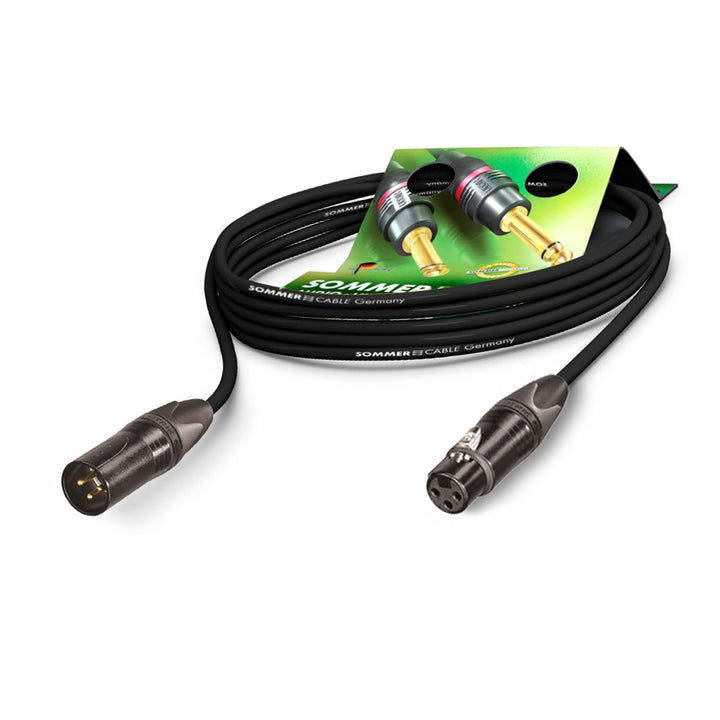 SommerCable 1,5m Mikrofonkabel 3-pol OFC Highflex SC-Source MKII 2 x 0,25 mm² - XLR male/XLR female