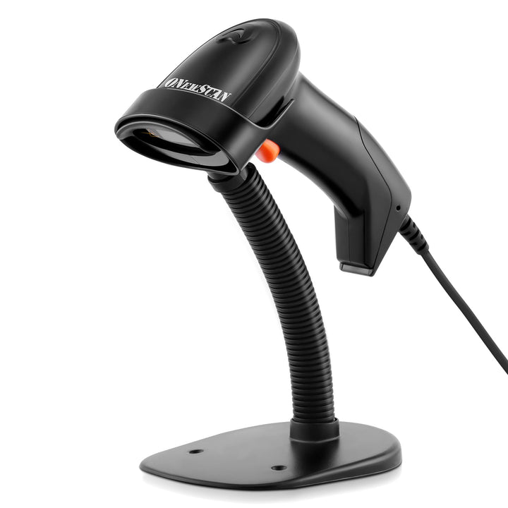 USB Barcode Scanner, 1D Laser Kabel Handheld Barcode Scanner für Mobile Zahlung, Convenience Store,