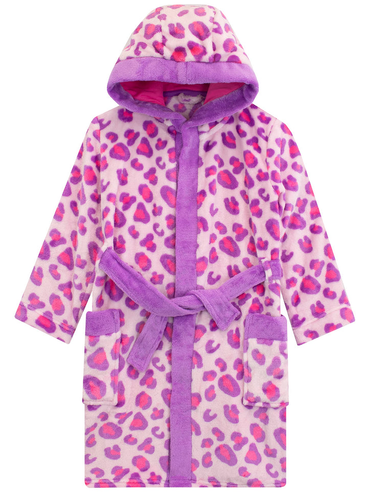 Harry Bear Mädchen Bademantel Tierdruck 152 Blau, 152 Blau